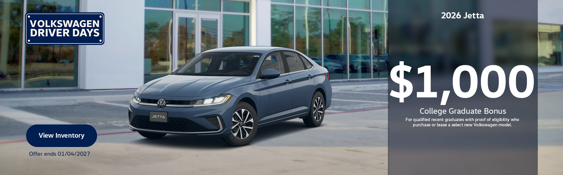 26 Jetta College Grad